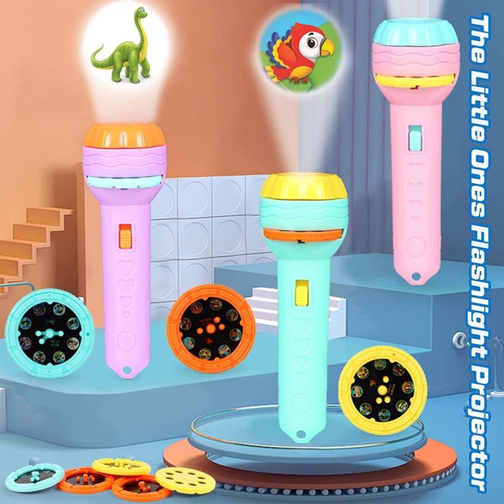 6 Slide Projector Torch For Kids